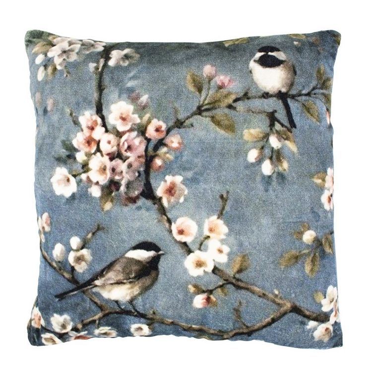 Coussin en velours bleu 45x45cm Oiseaux Grosses soldes ???? Coussin En Velours Bleu 45x45cm Oiseaux ???? -Jardin Privé Shop unnamed file 277