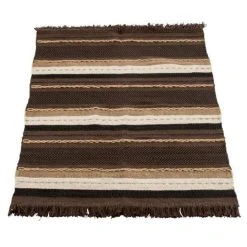 Les meilleures critiques de 🧨 Paris Prix Plaid Déco En Coton Ethnique 90x150cm Marron 👏