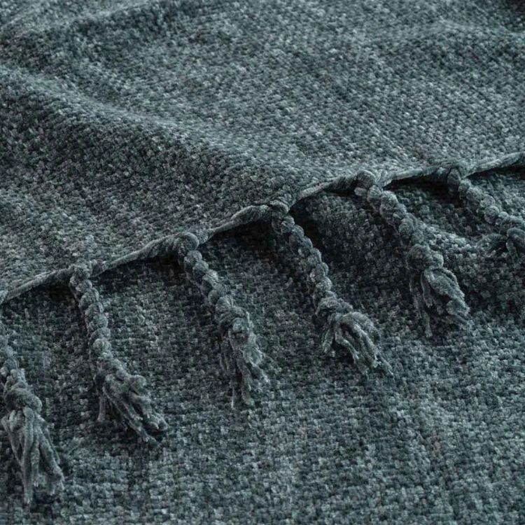 Sortie 🧨 Paris Prix Plaid à Franges Uni Mélissa 125x150cm Anthracite 🛒 5 Sortie 🧨 Paris Prix Plaid à Franges Uni Mélissa 125x150cm Anthracite 🛒 – Image 3