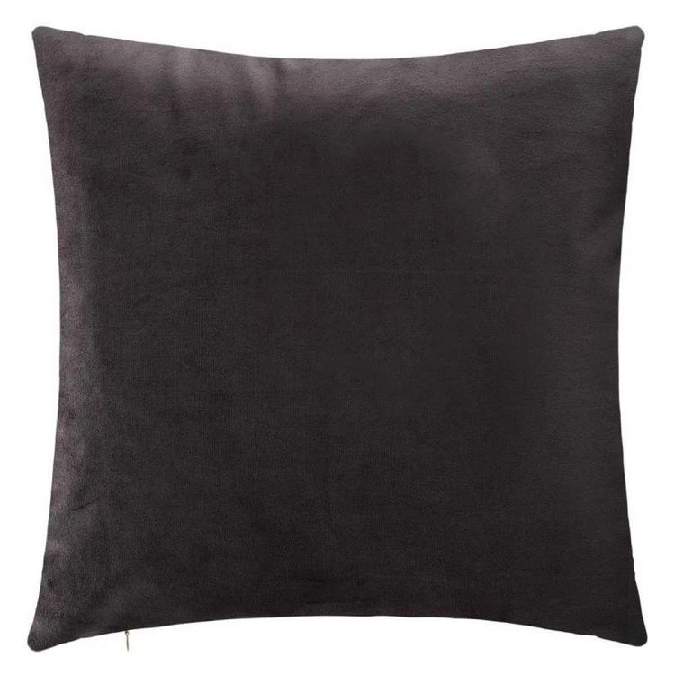 Meilleure vente đ Coussin DĂ©houssable Velours Bulle 45x45cm Gris â 4 Meilleure vente đ Coussin DĂ©houssable Velours Bulle 45x45cm Gris â â Image 2