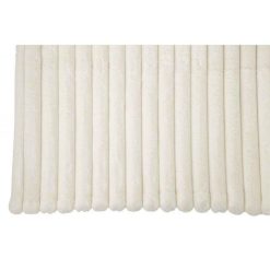 Le moins cher ???? Paris Prix Plaid Design Uni Corduroy 130x180cm Blanc ???? -Jardin Privé Shop unnamed file 2839