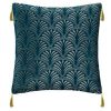 Nouveau ???? Coussin Déco Art Lurex 40x40cm Bleu Canard ???? -Jardin Privé Shop unnamed file 285