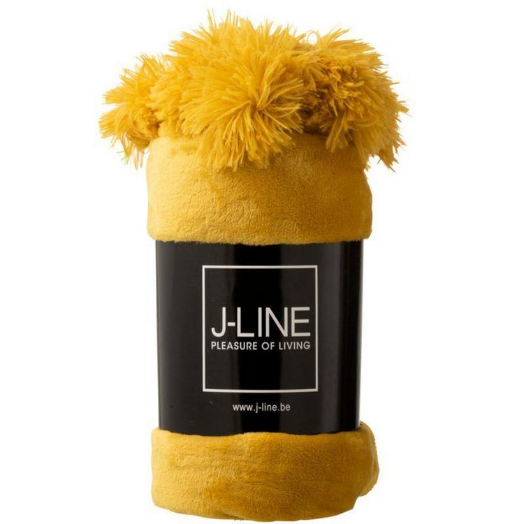 Paris Prix Plaid Déco à Pompons Polyes 130x170cm Ocre Budget ???? Paris Prix Plaid Déco à Pompons Polyes 130x170cm Ocre ???? -Jardin Privé Shop unnamed file 2880