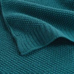 Meilleure vente 👏 Paris Prix Plaid Déco Uni Tricotine 125x150cm Émeraude 😉 -Jardin Privé Shop unnamed file 2901