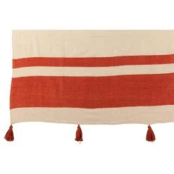 Nouveau 👍 Paris Prix Plaid Déco à Pompons Rayures 130x170cm Corail 💯 5 Nouveau 👍 Paris Prix Plaid Déco à Pompons Rayures 130x170cm Corail 💯 -Jardin Privé Shop unnamed file 2906