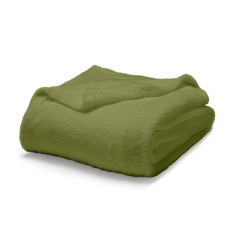 Budget 🎉 Today Couverture Moelleuse 180 X 220 Cm - Vert 🔔 2 Budget 🎉 Today Couverture Moelleuse 180 X 220 Cm - Vert 🔔
