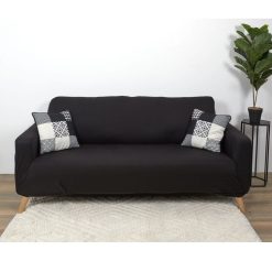 Nouveau ⭐ The Home Deco Factory Housse Extensible Pour Canapé 3 Places - Noir - 230 X 85 Cm ???? -Jardin Privé Shop unnamed file 2933