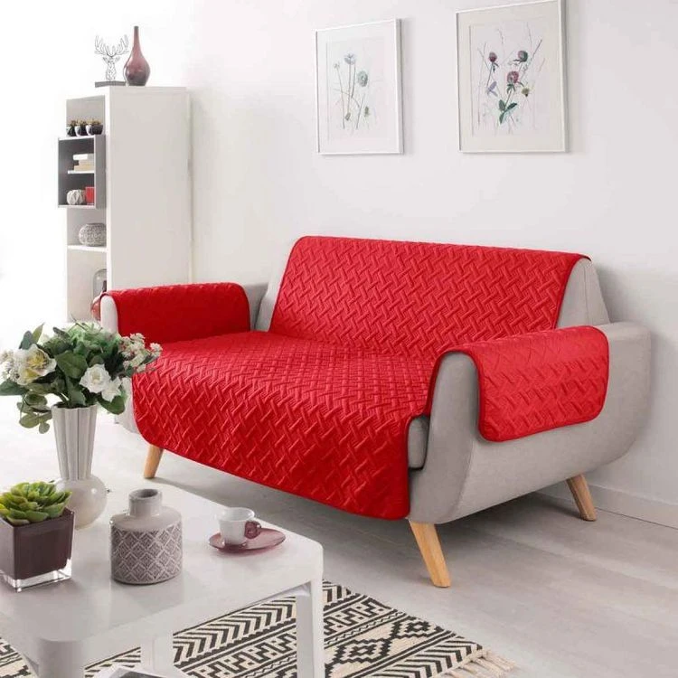 Meilleur prix 😍 Paris Prix Protège Canapé Lounge 179x223cm Rouge 🎉 5 Meilleur prix 😍 Paris Prix Protège Canapé Lounge 179x223cm Rouge 🎉 – Image 3