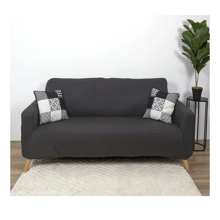 Tout neuf 😉 The Home Deco Factory Housse Extensible Pour Canapé 2 Places - Gris - 170 X 80 Cm 💯 4 Tout neuf 😉 The Home Deco Factory Housse Extensible Pour Canapé 2 Places - Gris - 170 X 80 Cm 💯 – Image 2