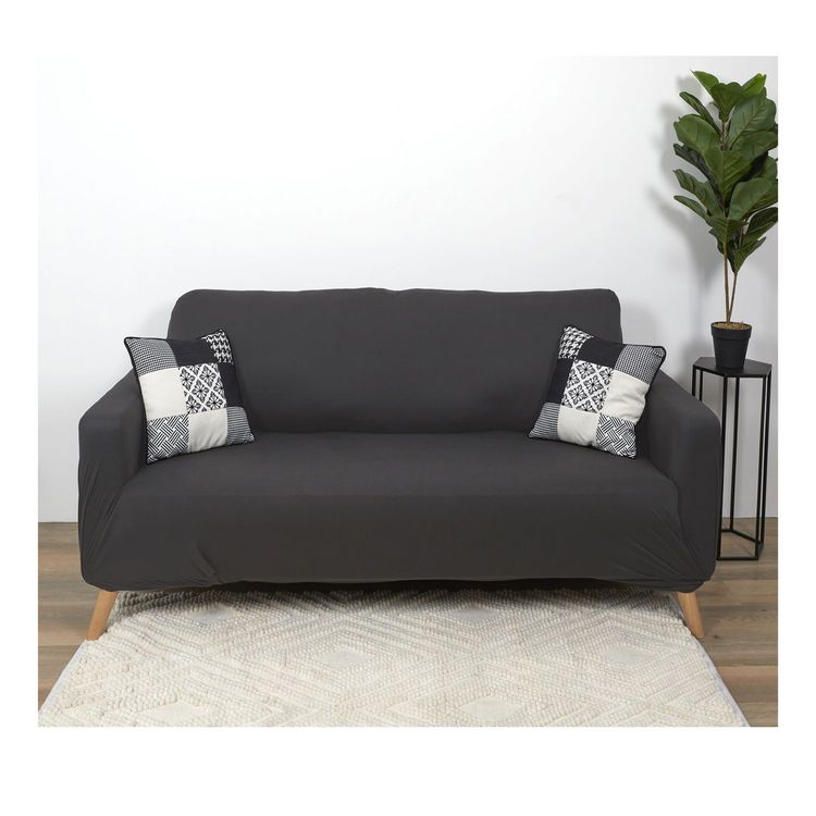 The Home Deco Factory Housse extensible pour canapé 2 places - Gris - 170 x 80 cm Tout neuf ???? The Home Deco Factory Housse Extensible Pour Canapé 2 Places - Gris - 170 X 80 Cm ???? -Jardin Privé Shop unnamed file 2961