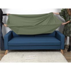 Offres ???? TOILINUX Housse Extensible Pour Canapé 3 Places - Vert D'eau ???? -Jardin Privé Shop unnamed file 2964