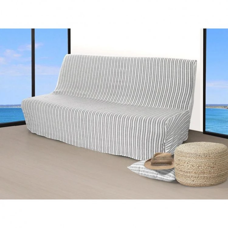 Vente flash 😍 Soleil D'ocre Housse Clic-clac Rayée 🧨 3 Vente flash 😍 Soleil D'ocre Housse Clic-clac Rayée 🧨