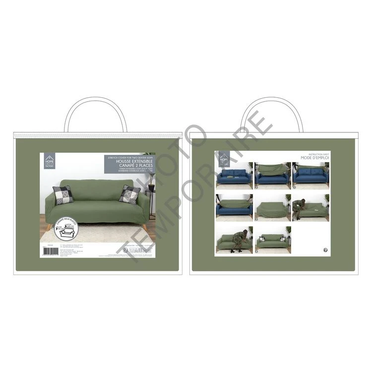 Sortie 🤩 TOILINUX Housse Extensible Pour Canapé 2 Places - Vert D'eau 😀 3 Sortie 🤩 TOILINUX Housse Extensible Pour Canapé 2 Places - Vert D'eau 😀