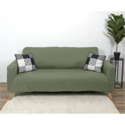 Sortie 🤩 TOILINUX Housse Extensible Pour Canapé 2 Places - Vert D'eau 😀 6 Sortie 🤩 TOILINUX Housse Extensible Pour Canapé 2 Places - Vert D'eau 😀 -Jardin Privé Shop unnamed file 2975