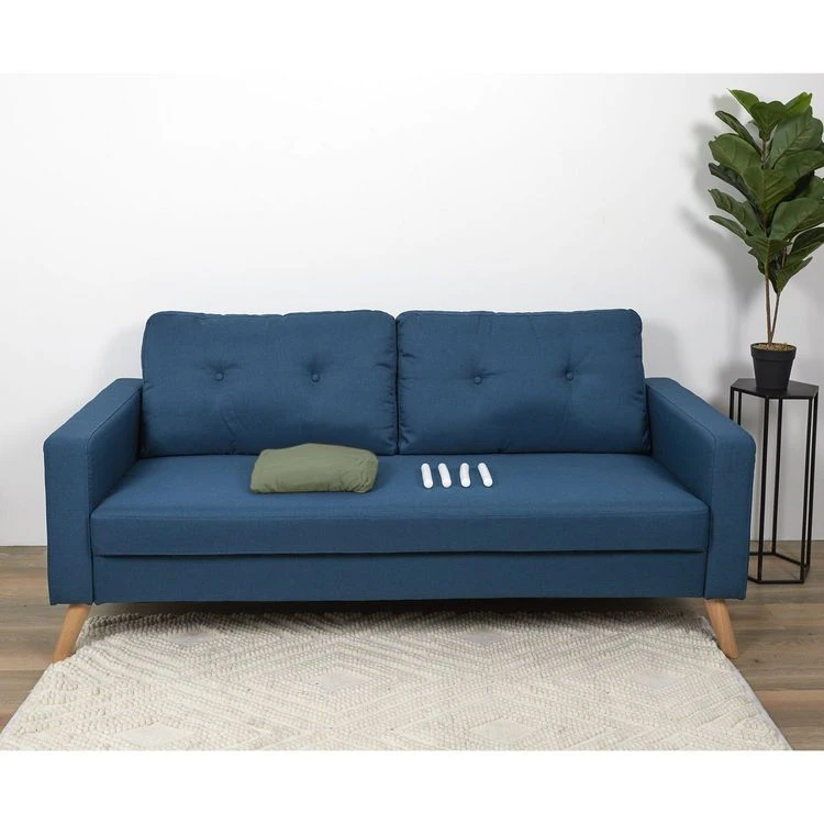 Sortie 🤩 TOILINUX Housse Extensible Pour Canapé 2 Places - Vert D'eau 😀 5 Sortie 🤩 TOILINUX Housse Extensible Pour Canapé 2 Places - Vert D'eau 😀 – Image 3