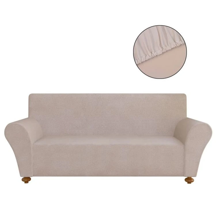 Les meilleures critiques de 🛒 VIDAXL Housse Extensible De Canape Beige Jersey De Polyester 🛒 4 Les meilleures critiques de 🛒 VIDAXL Housse Extensible De Canape Beige Jersey De Polyester 🛒 – Image 2