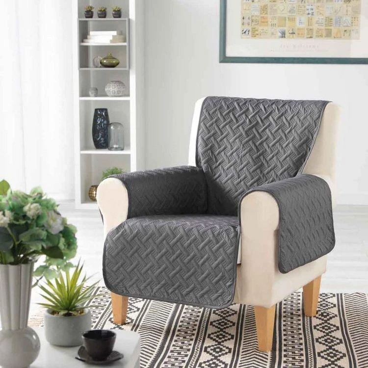 Nouveau 😀 Paris Prix Protège Fauteuil Lounge 165x179cm Anthracite 🎉 5 Nouveau 😀 Paris Prix Protège Fauteuil Lounge 165x179cm Anthracite 🎉 – Image 3
