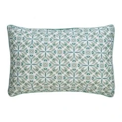 Le moins cher 🥰 ACTUEL Coussin Déco Déhoussable En Coton Motif Rosace 😀