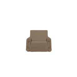 Budget ???? Soleil D'ocre Housse De Fauteuil En Coton PANAMA Taupe ????