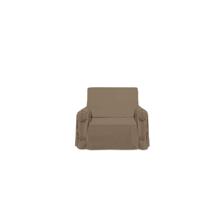 Soleil d'ocre Housse de fauteuil en coton PANAMA taupe Budget ???? Soleil D'ocre Housse De Fauteuil En Coton PANAMA Taupe ???? -Jardin Privé Shop unnamed file 3005