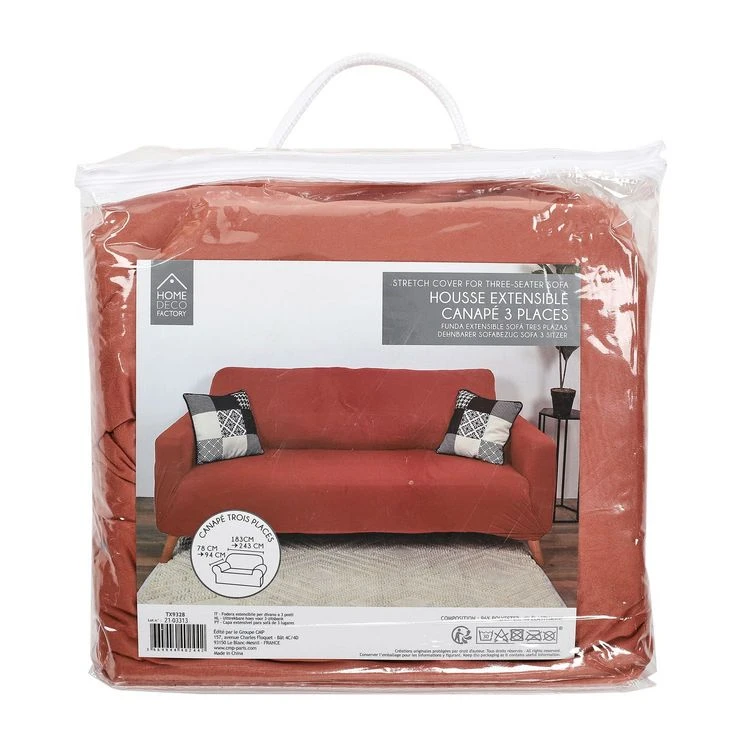 Top 10 🎁 TOILINUX Housse Extensible Pour Canapé 3 Places - Rose 😉 3 Top 10 🎁 TOILINUX Housse Extensible Pour Canapé 3 Places - Rose 😉