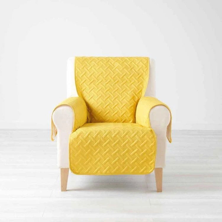 Le moins cher 💯 Paris Prix Protège Fauteuil Lounge 165x179cm Jaune 🛒 3 Le moins cher 💯 Paris Prix Protège Fauteuil Lounge 165x179cm Jaune 🛒