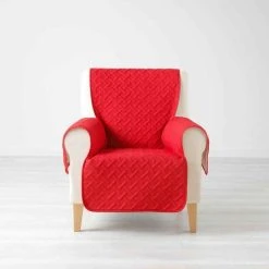 Acheter 💯 Paris Prix Protège Fauteuil Lounge 165x179cm Rouge 🔔