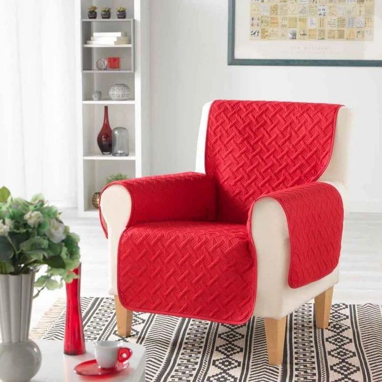Acheter 💯 Paris Prix Protège Fauteuil Lounge 165x179cm Rouge 🔔 5 Acheter 💯 Paris Prix Protège Fauteuil Lounge 165x179cm Rouge 🔔 – Image 3