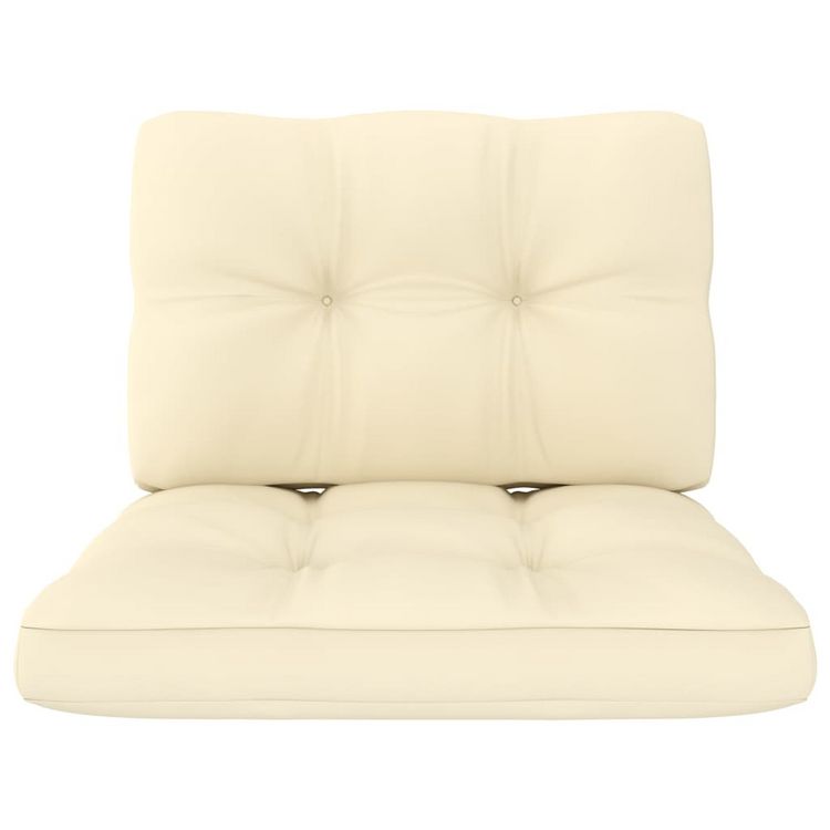 VIDAXL Coussins de canape palette 2 pcs Creme Les meilleures critiques de ???? VIDAXL Coussins De Canape Palette 2 Pcs Creme ???? -Jardin Privé Shop unnamed file 3097