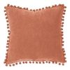 Les meilleures critiques de ???? Coussin à Pompons Jao 40x40cm Terracotta ????