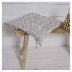 Acheter ???? TODAY Galette De Chaise Matelassée Fantaisie En Coton à Nouettes KARMA ⭐