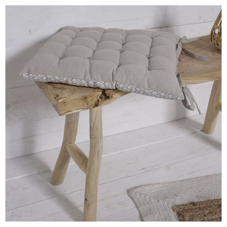 TODAY Galette de chaise matelassée fantaisie en coton à nouettes KARMA Acheter ???? TODAY Galette De Chaise Matelassée Fantaisie En Coton à Nouettes KARMA ⭐ -Jardin Privé Shop unnamed file 3113