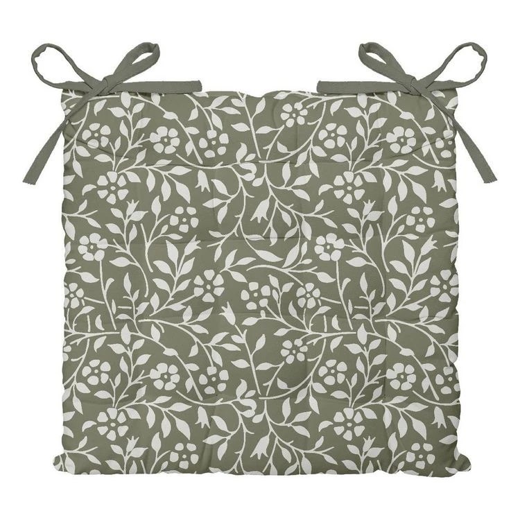 De gros 🥰 TODAY Galette De Chaise Matelassée En Coton Fantaisie Avec Nouettes INDIAN FLOWERS 👏 7 De gros 🥰 TODAY Galette De Chaise Matelassée En Coton Fantaisie Avec Nouettes INDIAN FLOWERS 👏 – Image 5