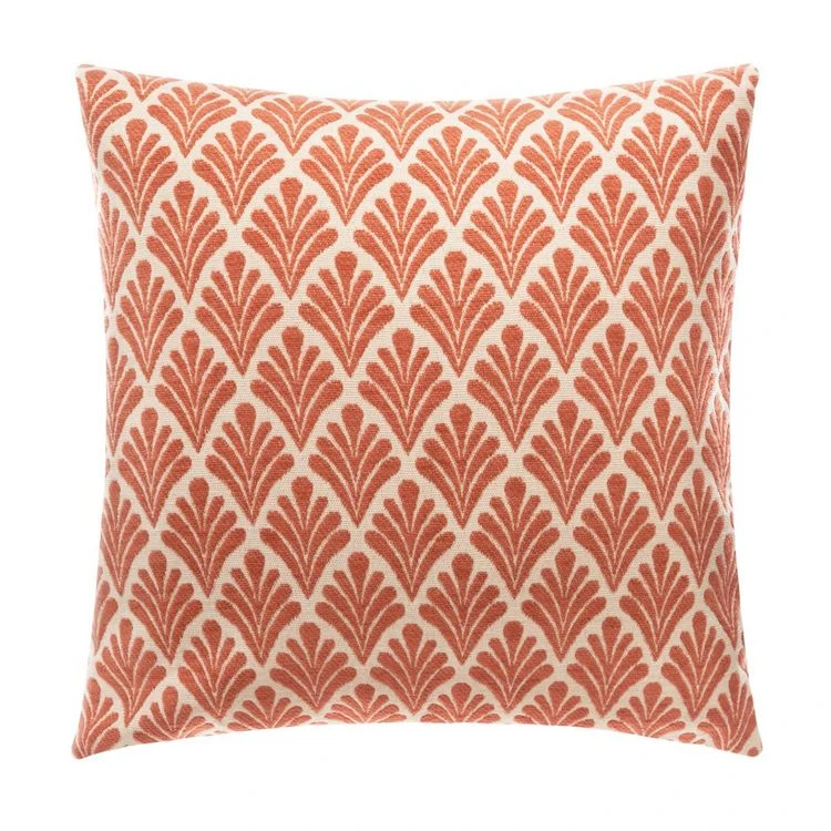 De gros ✨ ATMOSPHERA Housse De Coussin Chenille Corail FLEUR 🎉 3 De gros ✨ ATMOSPHERA Housse De Coussin Chenille Corail FLEUR 🎉