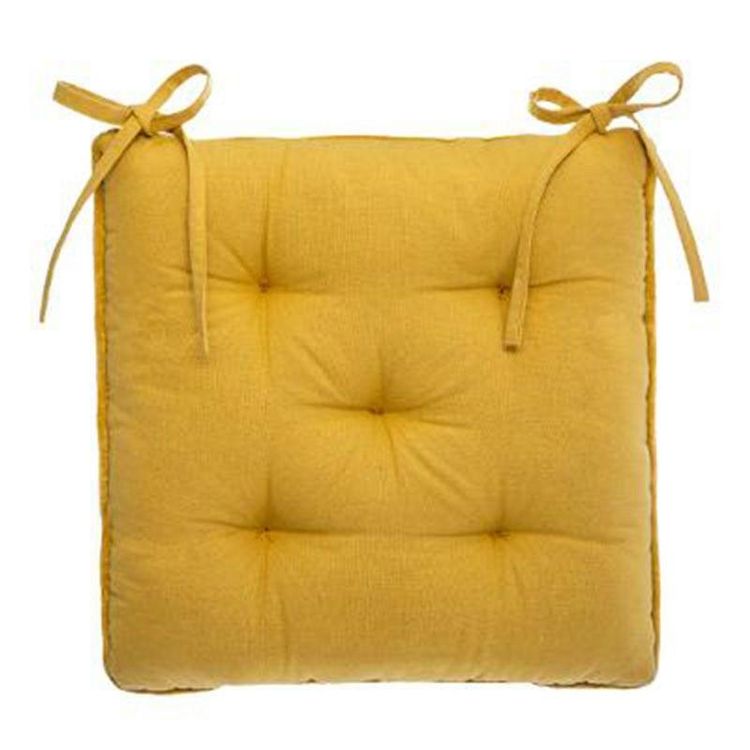 Galette de Chaise en Velours Zada 38x38cm Ocre De gros ❤️ Galette De Chaise En Velours Zada 38x38cm Ocre ???? -Jardin Privé Shop unnamed file 3172