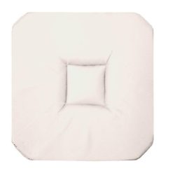 Vente flash ???? Paris Prix Galette De Chaise Panama 36x36cm Blanc ????