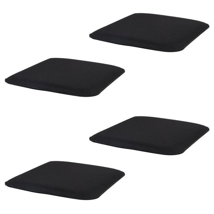 IDIMEX Lot de 4 coussins d'assise antidérapants GRACE, galettes de chaises en feutre noir de format carré avec picots en caoutchouc noir Budget ???? IDIMEX Lot De 4 Coussins D'assise Antidérapants GRACE, Galettes De Chaises En Feutre Noir De Format Carré Avec Picots En Caoutchouc Noir ???? -Jardin Privé Shop unnamed file 3192