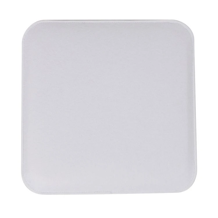 Coupon 🧨 IDIMEX Lot De 4 Coussins D'assise Antidérapants GRACE, Galettes De Chaises En Feutre Blanc De Format Carré Avec Picots En Caoutchouc Noir 👍 4 Coupon 🧨 IDIMEX Lot De 4 Coussins D'assise Antidérapants GRACE, Galettes De Chaises En Feutre Blanc De Format Carré Avec Picots En Caoutchouc Noir 👍 – Image 2