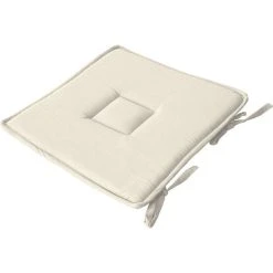 Top 10 🧨 Galette De Chaise Uni Effet Bachette - 40 X 40 Cm - Ecru 💯