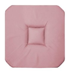 Promo ???? Paris Prix Galette De Chaise Panama 36x36cm Rose Dragée ????