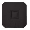 Meilleure affaire ???? Paris Prix Galette De Chaise Panama 36x36cm Noir ???? -Jardin Privé Shop unnamed file 3273