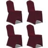 De gros 😉 VIDAXL Housse De Chaise Extensible 4 Pcs Bordeaux 😀 1 De gros 😉 VIDAXL Housse De Chaise Extensible 4 Pcs Bordeaux 😀 -Jardin Privé Shop unnamed file 3290