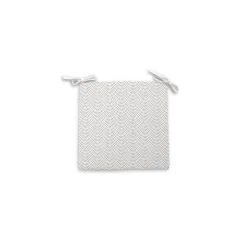 Coupon 😀 Soleil D'ocre Dessus De Chaise 40X40X5 Cm Outdoor PAON Blanc, Par Soleil D'Ocre 🎁