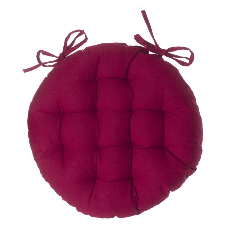 ATMOSPHERA Galette de chaise ronde Alix - Diam. 38 cm - Rouge Promo ???? ATMOSPHERA Galette De Chaise Ronde Alix - Diam. 38 Cm - Rouge ???? -Jardin Privé Shop unnamed file 3320