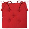 Coupon ???? Galette De Chaise 5 Boutons 40x40cm Rouge ⌛ -Jardin Privé Shop unnamed file 3330