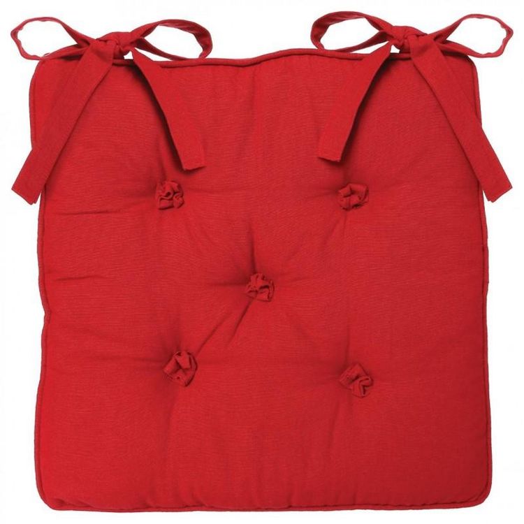 Galette de Chaise 5 Boutons 40x40cm Rouge Coupon ???? Galette De Chaise 5 Boutons 40x40cm Rouge ⌛ -Jardin Privé Shop unnamed file 3330