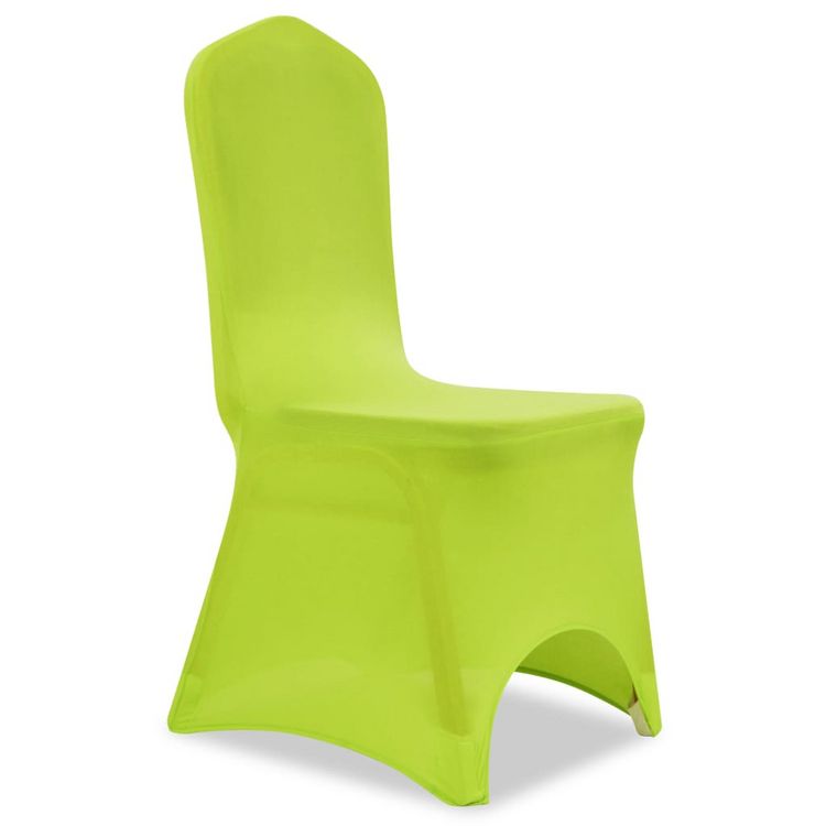 VIDAXL Housse de chaise extensible 6 pcs vert Offres ???? VIDAXL Housse De Chaise Extensible 6 Pcs Vert ???? -Jardin Privé Shop unnamed file 3339