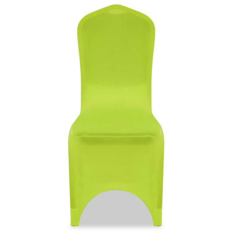 VIDAXL Housse de chaise extensible 6 pcs vert Offres ???? VIDAXL Housse De Chaise Extensible 6 Pcs Vert ???? -Jardin Privé Shop unnamed file 3340