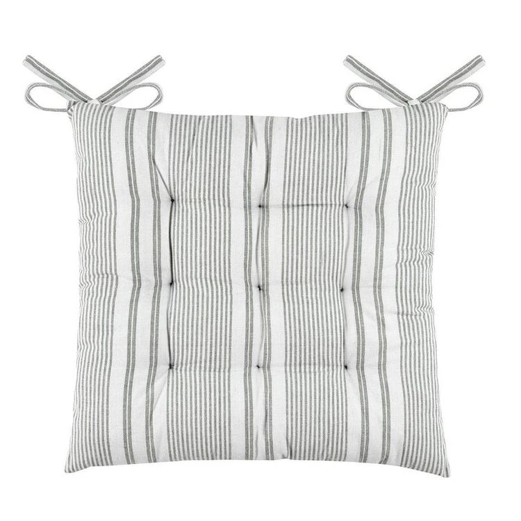 Sortie 👏 Lovely Casa Lot De 4 Galettes De Chaise 9 Points 40x40 Chaumont Sauge Coton ⌛ 3 Sortie 👏 Lovely Casa Lot De 4 Galettes De Chaise 9 Points 40x40 Chaumont Sauge Coton ⌛