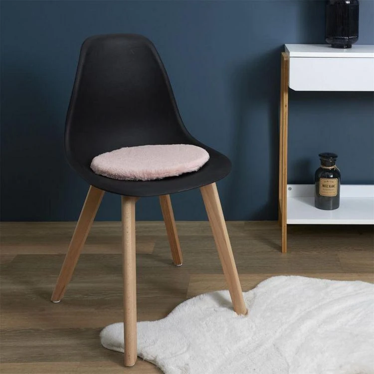 Coupon 🥰 Paris Prix Galette De Chaise Fourrure Fine 34cm Rose 😍 5 Coupon 🥰 Paris Prix Galette De Chaise Fourrure Fine 34cm Rose 😍 – Image 3